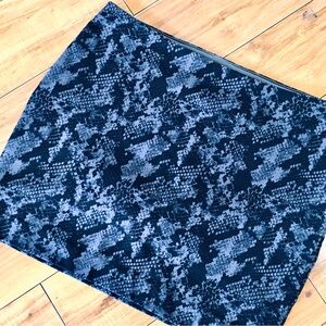 express cotton snakeskin animal print mini skirt cozy summer small college